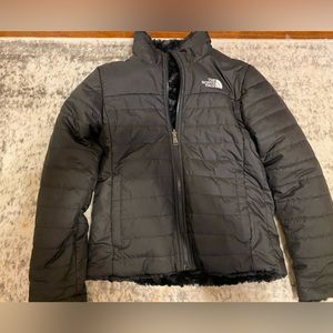 NWOT The North Face Girls Reversible Mossbud Jacket